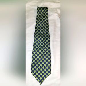 VERA BRADLEY BAEKGAARD MEN'S 100% SILK NECK TIE CAMBRIDGE PREPPY WEDDING EUC